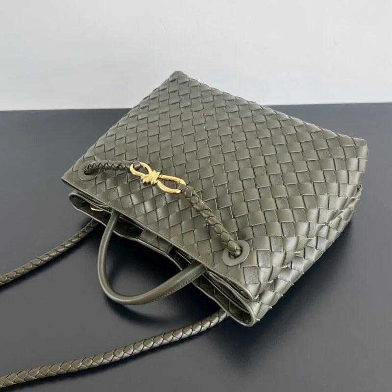 Bottega Veneta Andiamo Dark Green