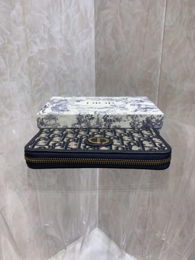 Cartera larga con cremallera Dior