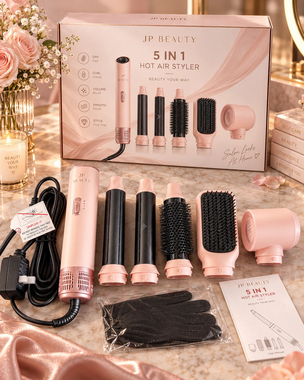 JP Beauty 5 in 1 Hot Air Styler