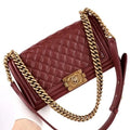 CHANEL Le Boy Red