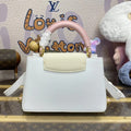 Loius Vuitton Capucines White Pink