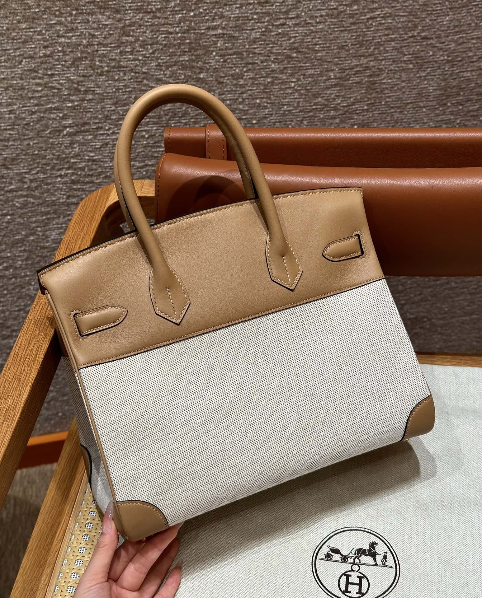 Hermes Birkin Chai Brown