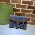 Gucci Dionysus Cartera con cadena GG azul vaquero