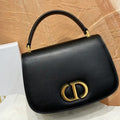 Dior 30 Montaigne Avenue Top Handle Black
