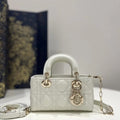 Dior Lady D-Joy Mini Bag White