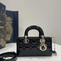 Bolso Dior Lady D-Joy Charol Negro