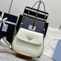 Prada Cleo White Bag With Flap
