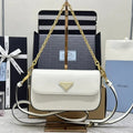 Prada Mini Saffiano White