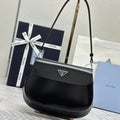 Prada Cleo Small Black Flap