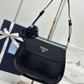 Prada Cleo Black Bag With Flap