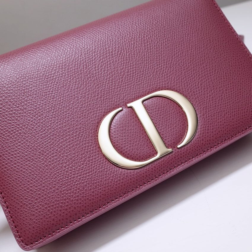 Dior 30 Montaigne Pouch Red