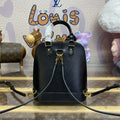Louis Vuitton Alma Backpack Black